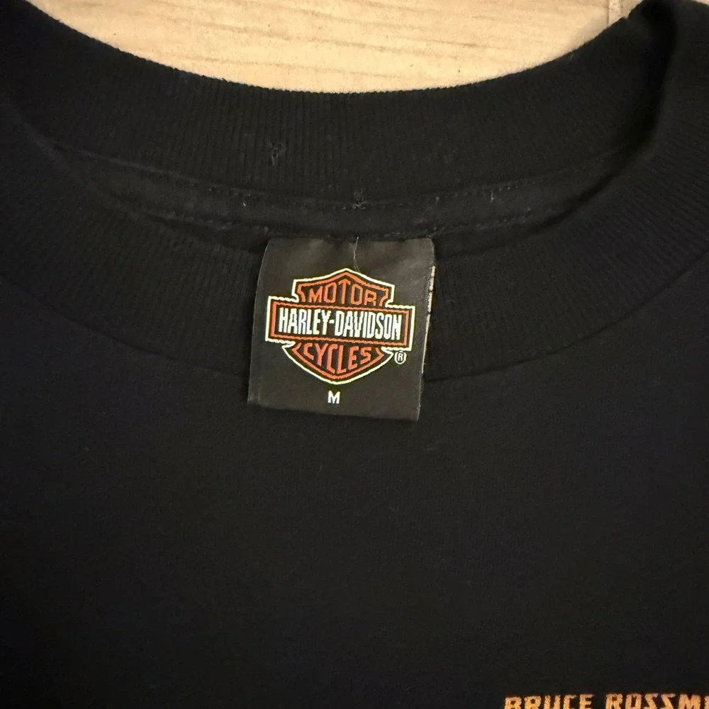 Vintage Harley-Davidson Ft Lauderdale Eagle T-Shirt Black Mens Medium 2005 USA - Picture 2 of 8